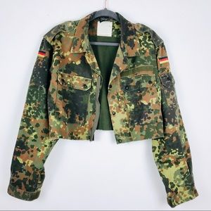 ASOS Reclaimed Vintage Military Cropped Jacket